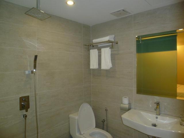 Koupelna v ubytování Marvelot Hotel