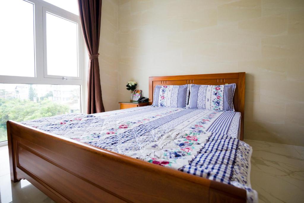 Postel nebo postele na pokoji v ubytování Sen Motel