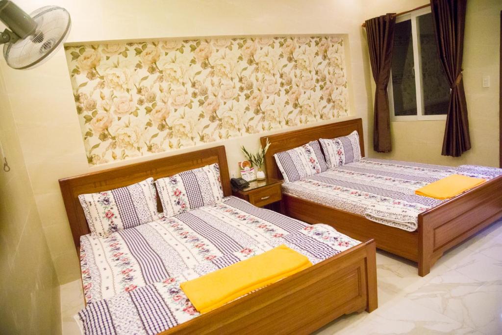 Postel nebo postele na pokoji v ubytování Sen Motel