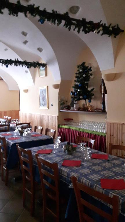 Restaurace v ubytování Trattoria Bar Pace
