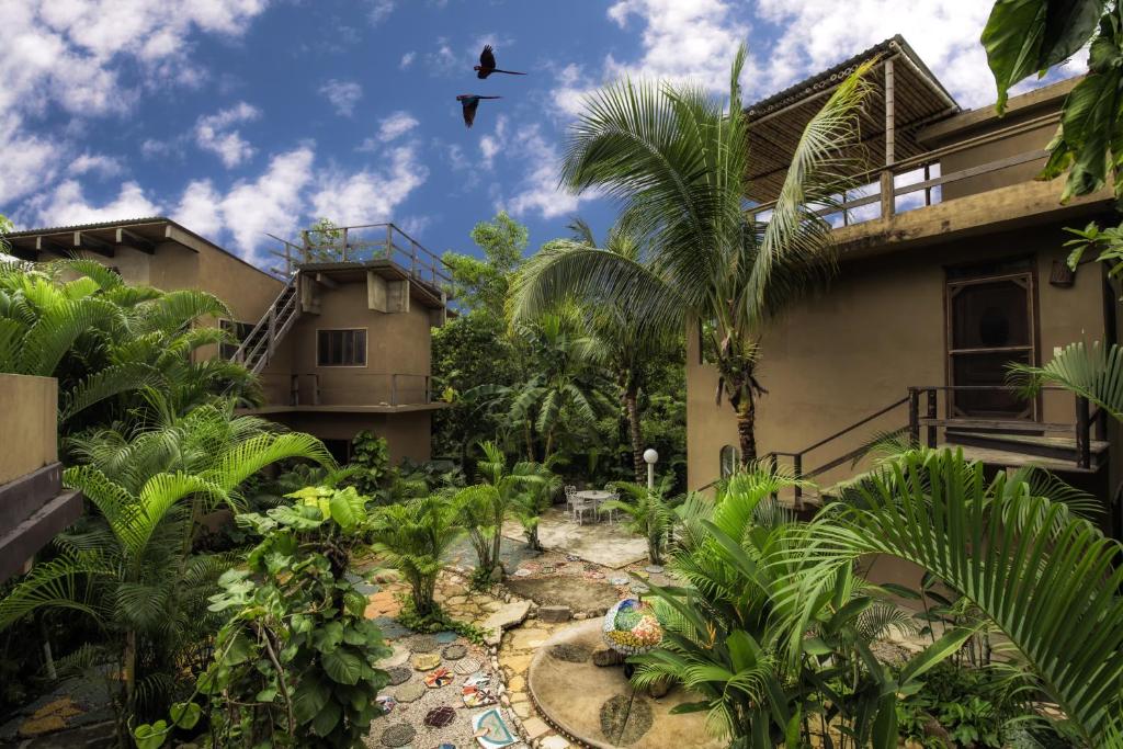 Zahrada ubytování Villas Adriana, Palenque