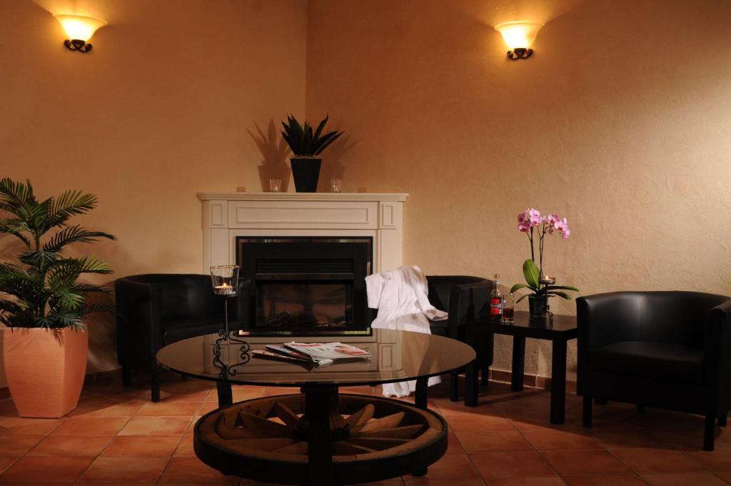 Posezení v ubytování Landhotel Baumanns Hof