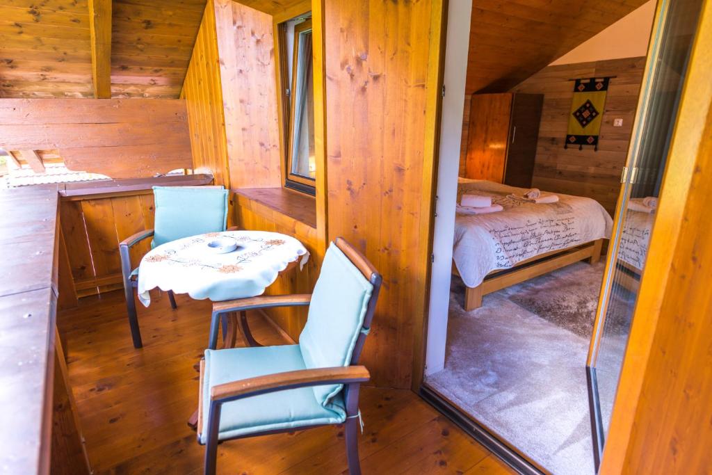Posteľ alebo postele v izbe v ubytovaní Moroder Haus