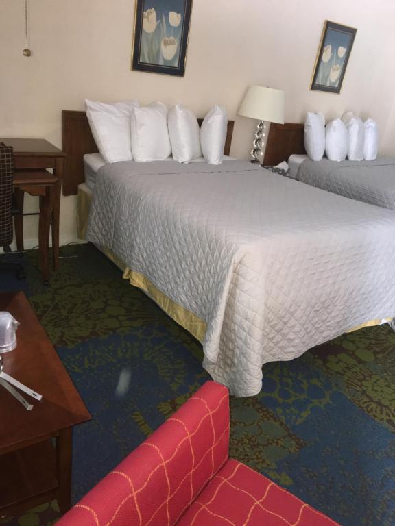 Postel nebo postele na pokoji v ubytování Anchor Motel