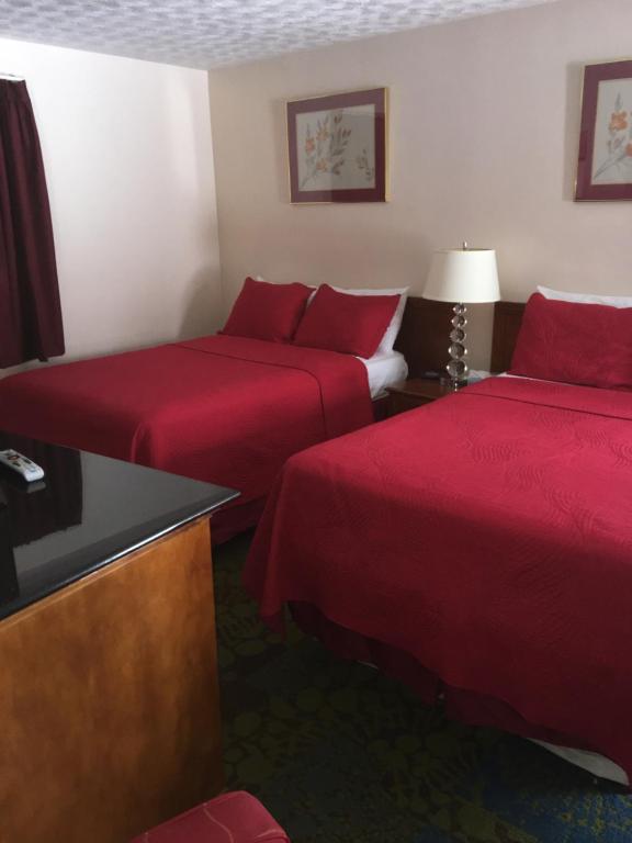 Postel nebo postele na pokoji v ubytování Anchor Motel