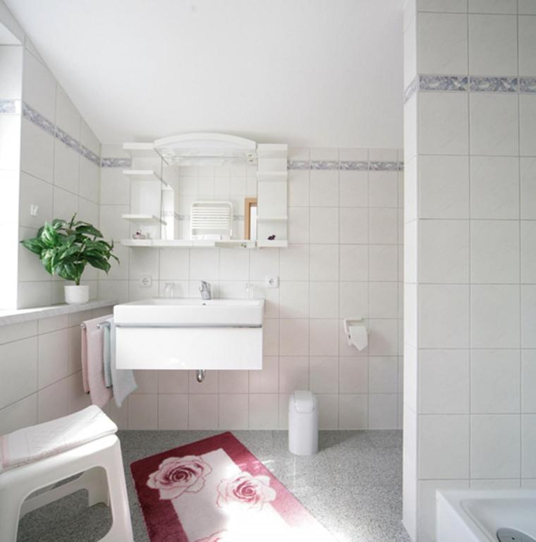 Koupelna v ubytování Ferienwohnung Sabrina