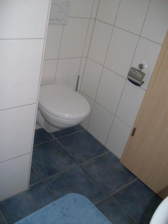 Koupelna v ubytování Oeystrasse 10a