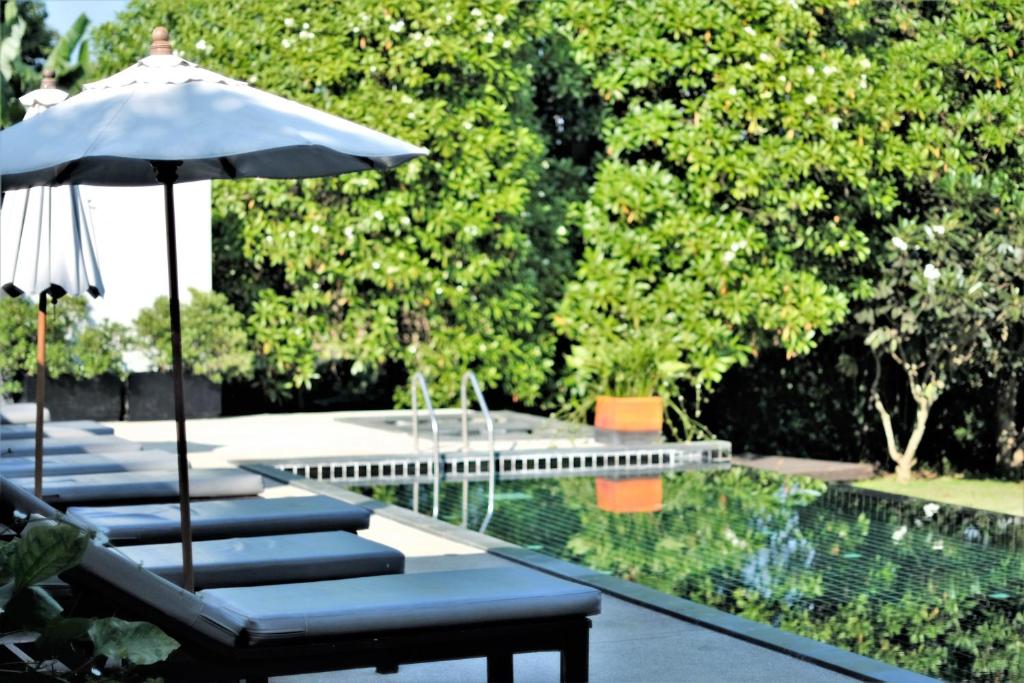 Zahrada ubytování Yoma Hotel, Pai