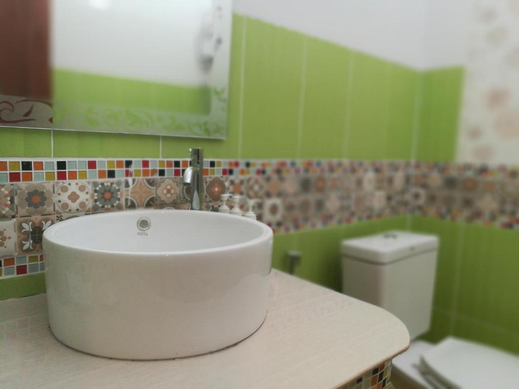 Koupelna v ubytování Baan Bussaba Hotel