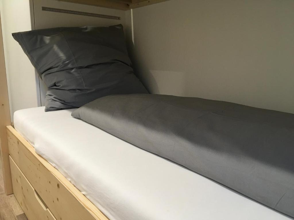 Postel nebo postele na pokoji v ubytování Ferienhaus "Haus Sommerstieg"