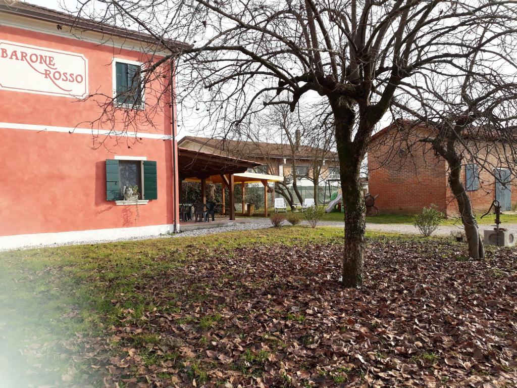 Budova, kde se bed and breakfast nachází