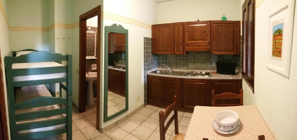 A bathroom at Residence Costamartino
