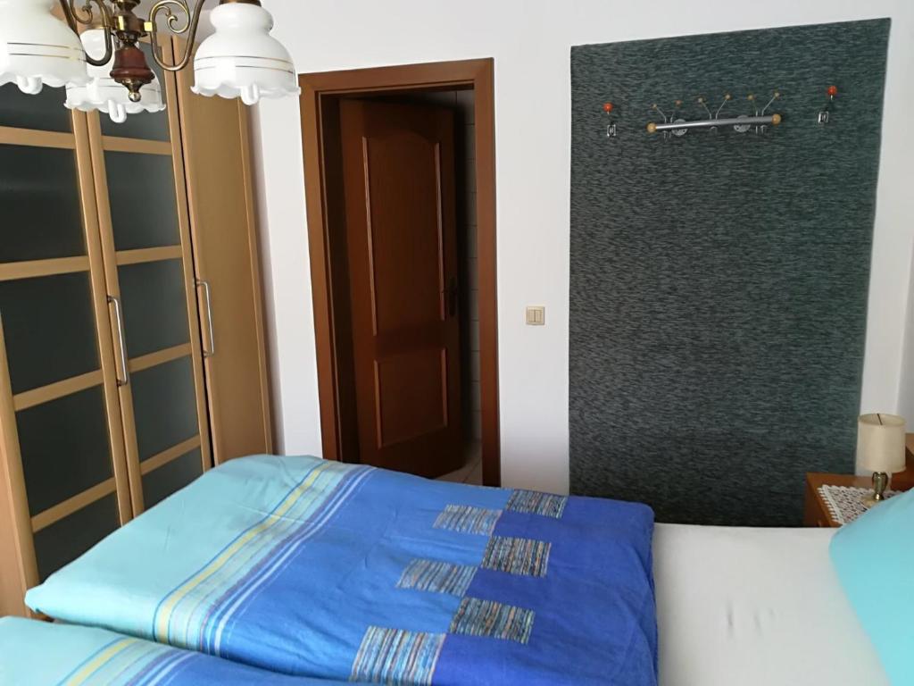 Postel nebo postele na pokoji v ubytování Haus Berchtold