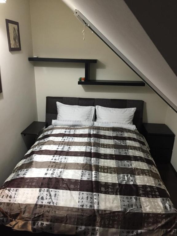 Posteľ alebo postele v izbe v ubytovaní Vml Premium Apartman