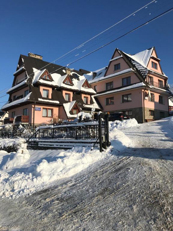 Pokoje u Borzana durante o inverno