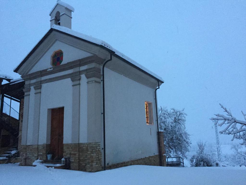 Cascina Baresane v zimě