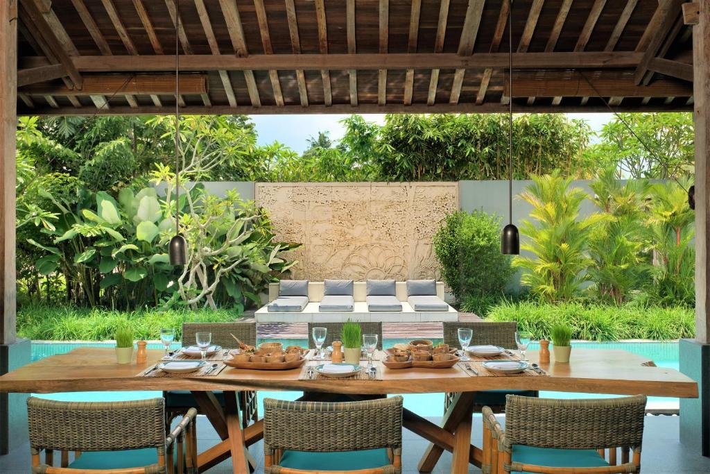 Zahrada ubytování The Purist Villas & Spa Ubud