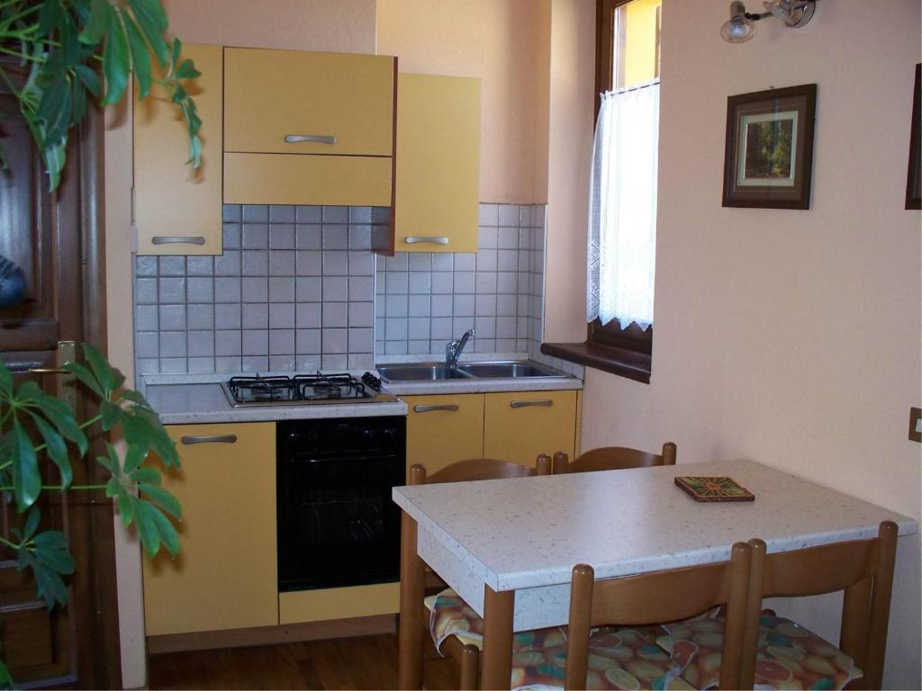 A kitchen or kitchenette at Agriturismo Monterosso