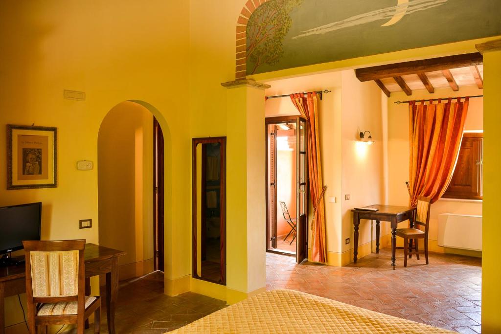 Łóżko lub łóżka w pokoju w obiekcie Hotel Saturno Fonte Pura