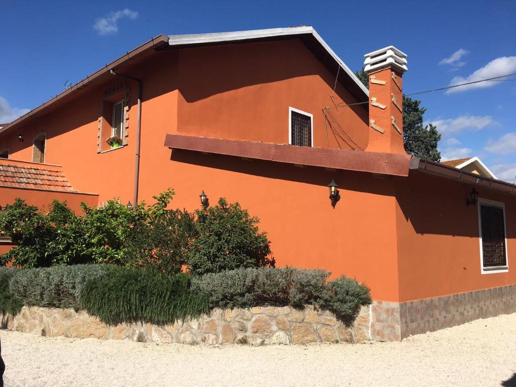 Budova, kde se bed and breakfast nachází