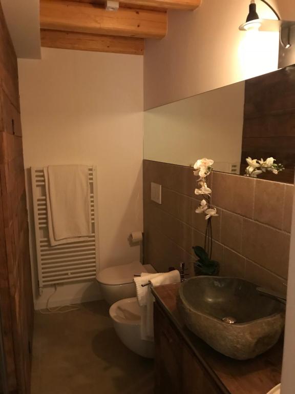 Koupelna v ubytování B&B Agli Angeli