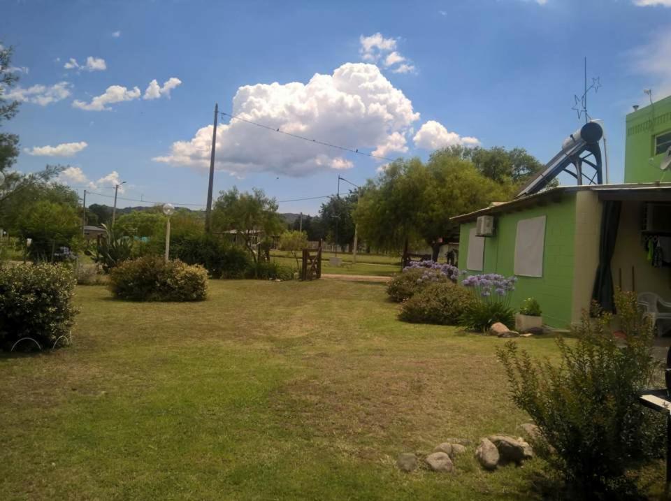 Zahrada ubytování Cabanas Valle Azul