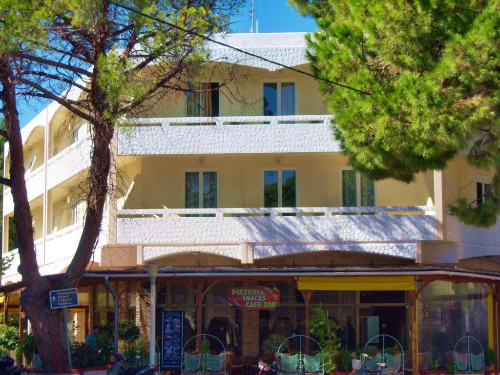 Budova, kde se aparthotel nachází
