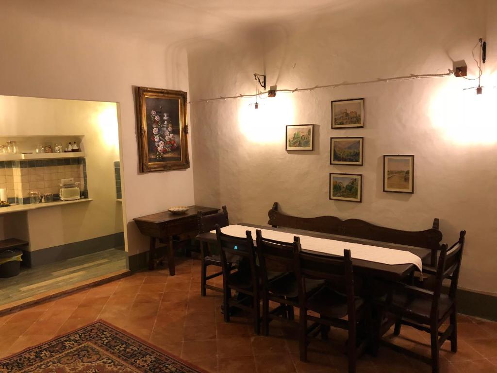 Kuchyň nebo kuchyňský kout v ubytování Casa Bartali