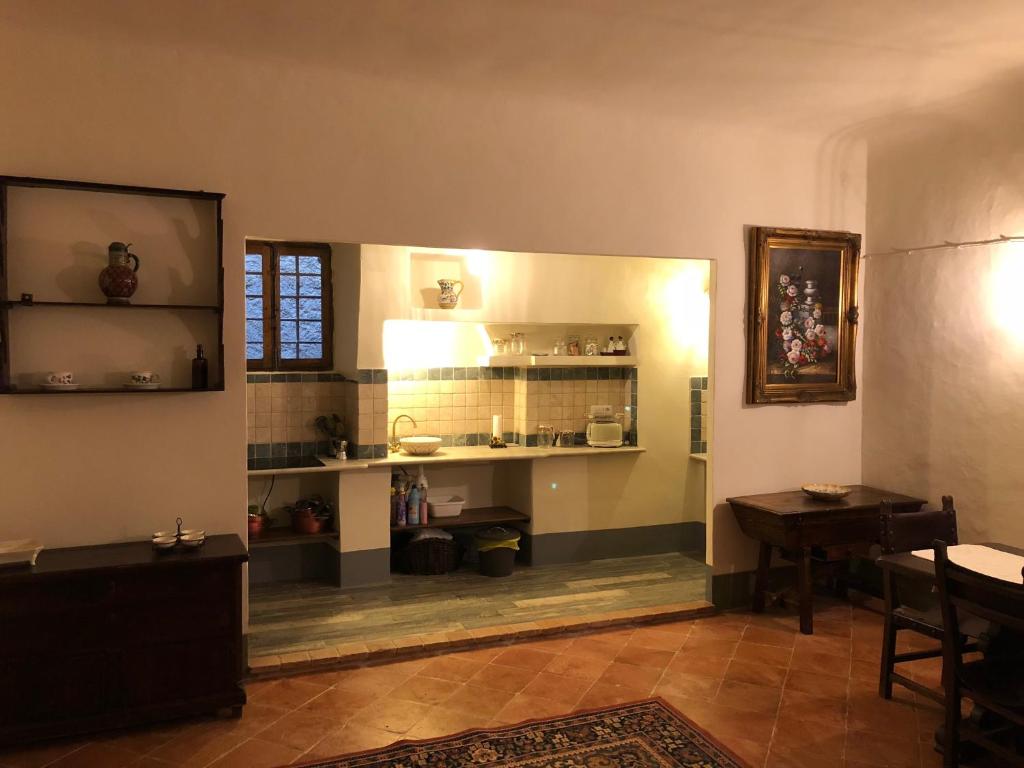 Kuchyň nebo kuchyňský kout v ubytování Casa Bartali