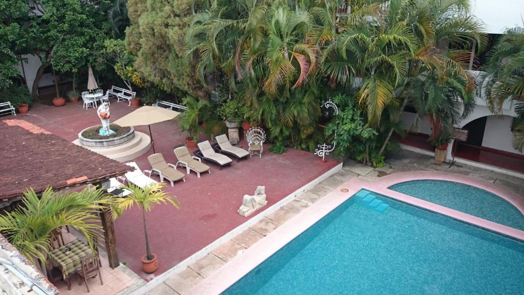 Bazén v ubytování Hotel San Clemente nebo v jeho okolí