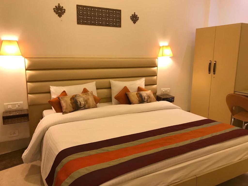 Postel nebo postele na pokoji v ubytování Bed&Oats