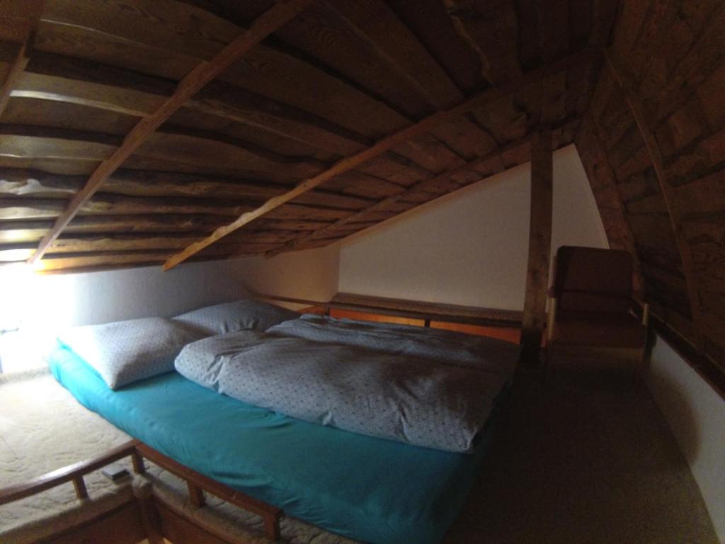Postel nebo postele na pokoji v ubytování Ubytování U Vořechovských