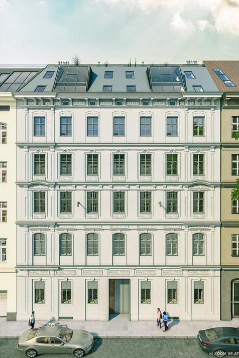 El edificio en el que está el departamento