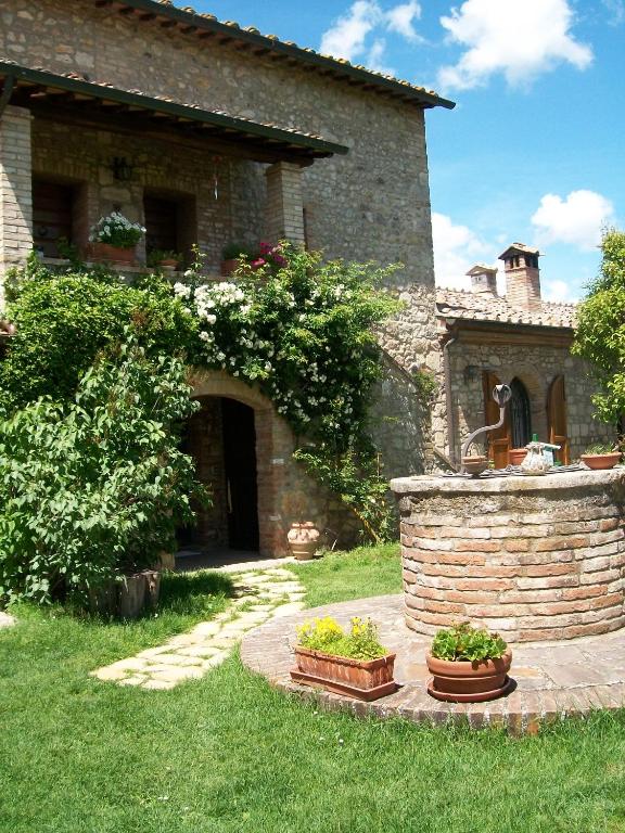 Vonkajšia záhrada v ubytovaní B&B Palazzo a Merse