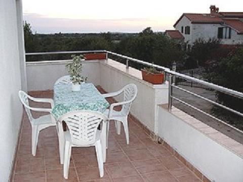 Balkón nebo terasa v ubytování Apartments Angela Ližnjan
