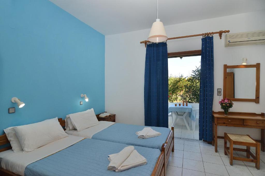 Posteľ alebo postele v izbe v ubytovaní San Antonio Apartments