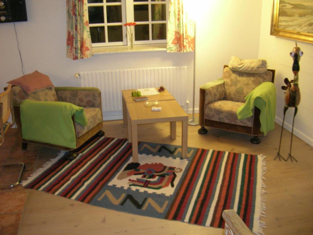 Posezení v ubytování Vranum Guesthouse