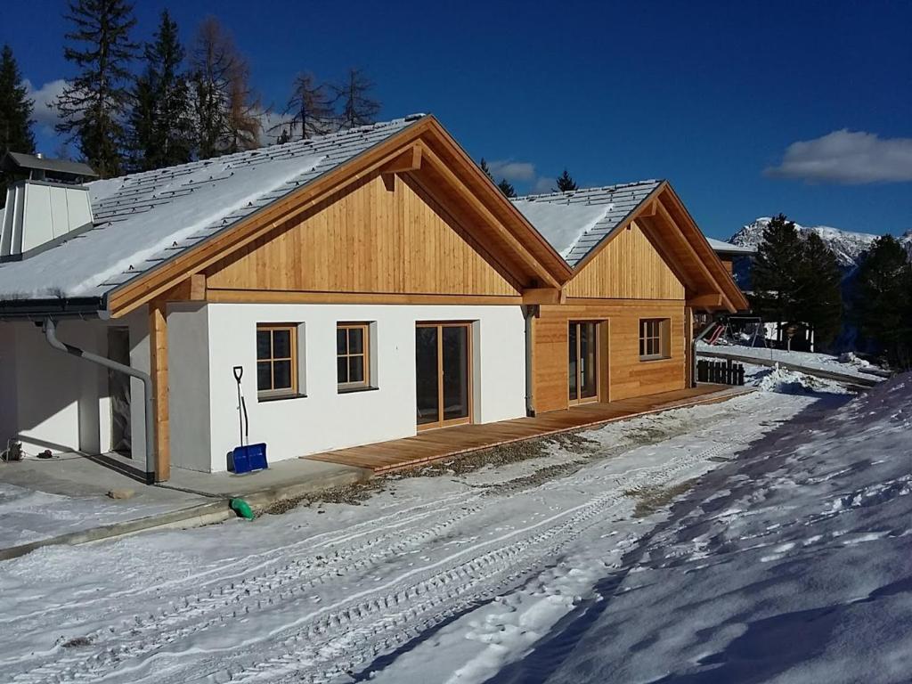 chalet soredl v zime