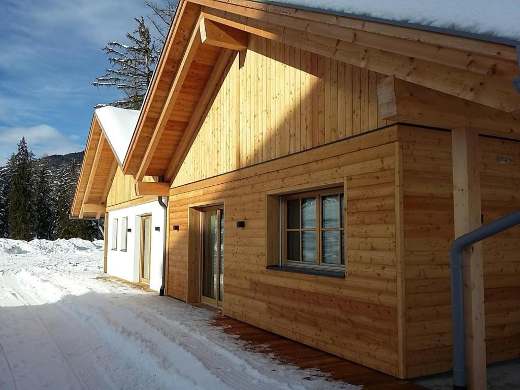 chalet soredl v zime