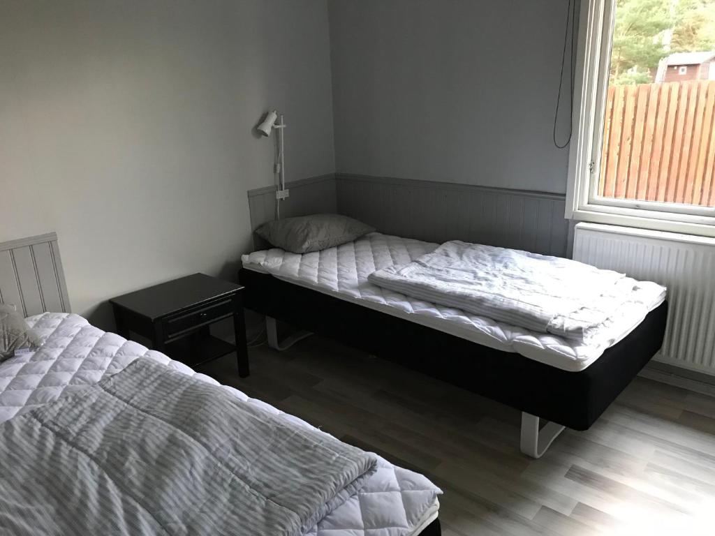 Postel nebo postele na pokoji v ubytování STF Hostel Visby/Rävhagen