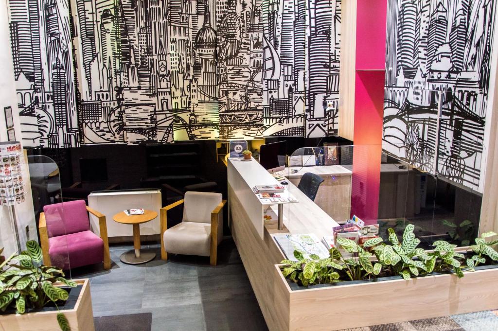 Posezení v ubytování Hotel Cosmopolit