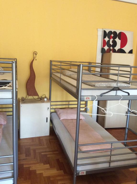 Postel nebo postele na pokoji v ubytování Comebackpackers