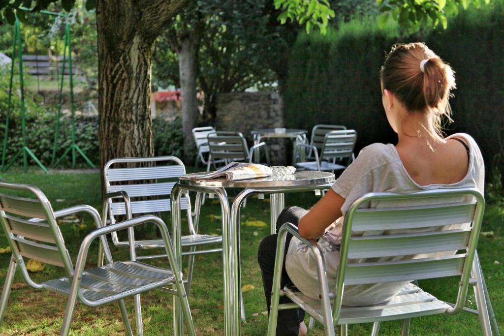 Zahrada ubytování Hostal Vall d'Àssua
