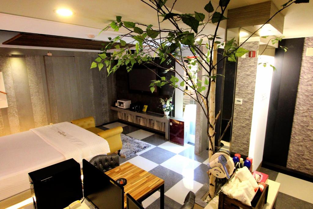 Posezení v ubytování Hera Hotel