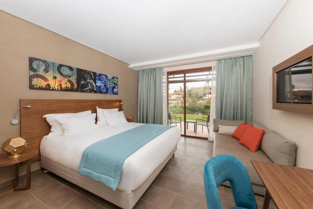Postel nebo postele na pokoji v ubytování Be Live Experience Marrakech Palmeraie - All Inclusive