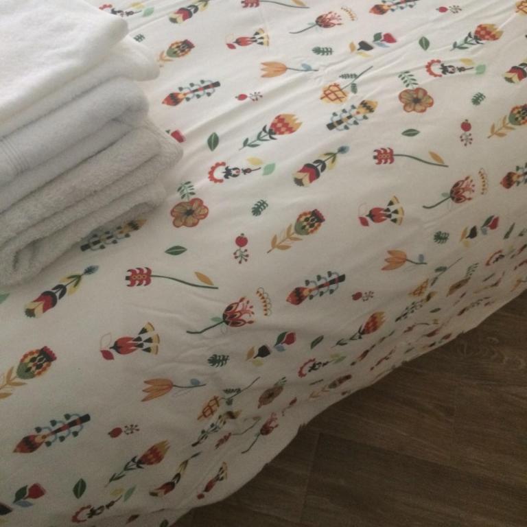 Кровать или кровати в номере B&B Via Fontana Milano