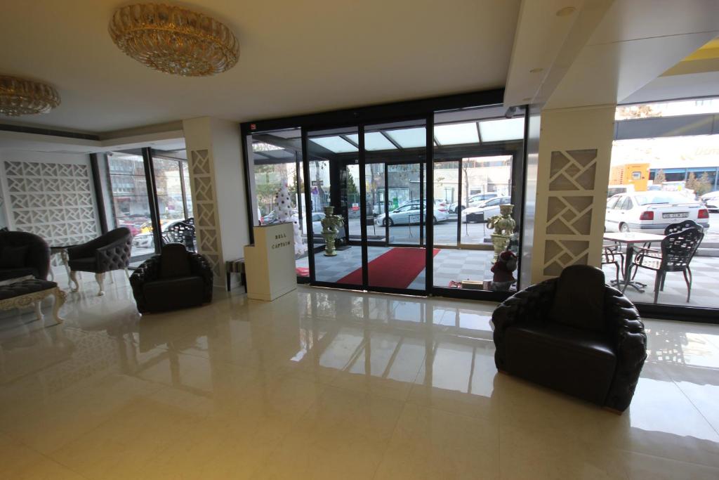 Posezení v ubytování Ankara Gold Hotel