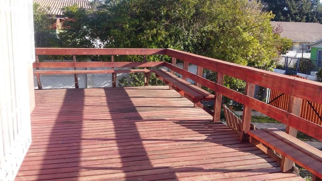 Balkón nebo terasa v ubytování Casa Playa El Canelo