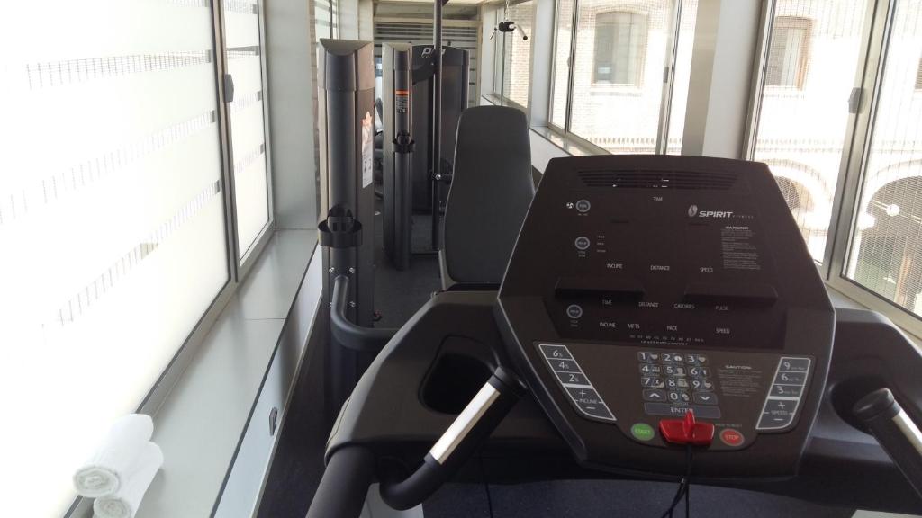 Fitness centrum a/nebo fitness zařízení v ubytování Parador de Alcalá de Henares
