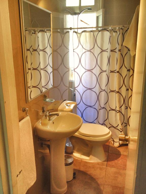 Koupelna v ubytování Tralkan B&B